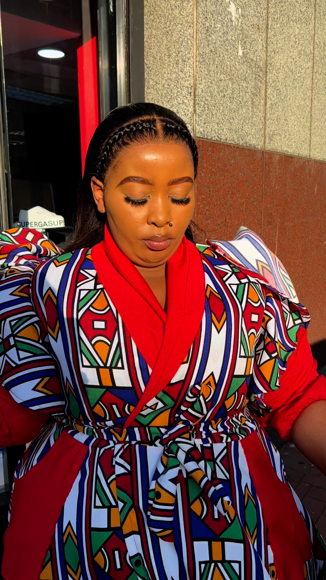 Ndebele Print ️ ️😊. SlayMakoti 2good2wear. #fblifestyle #Ndebele # ...