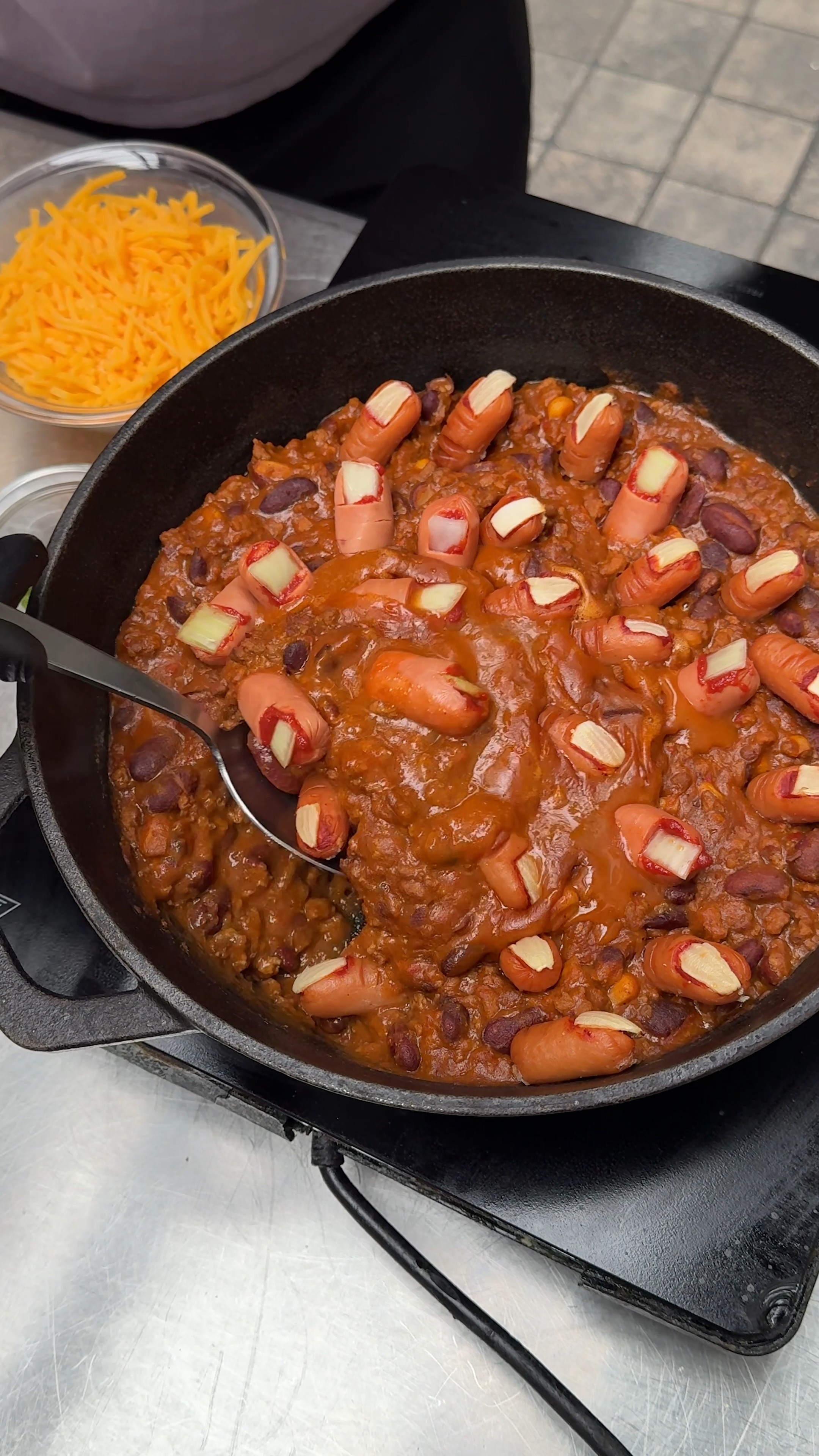 Halloween Severed Toe Chili! Toe-rrific Halloween treat 💀😋 | Chefclub ...