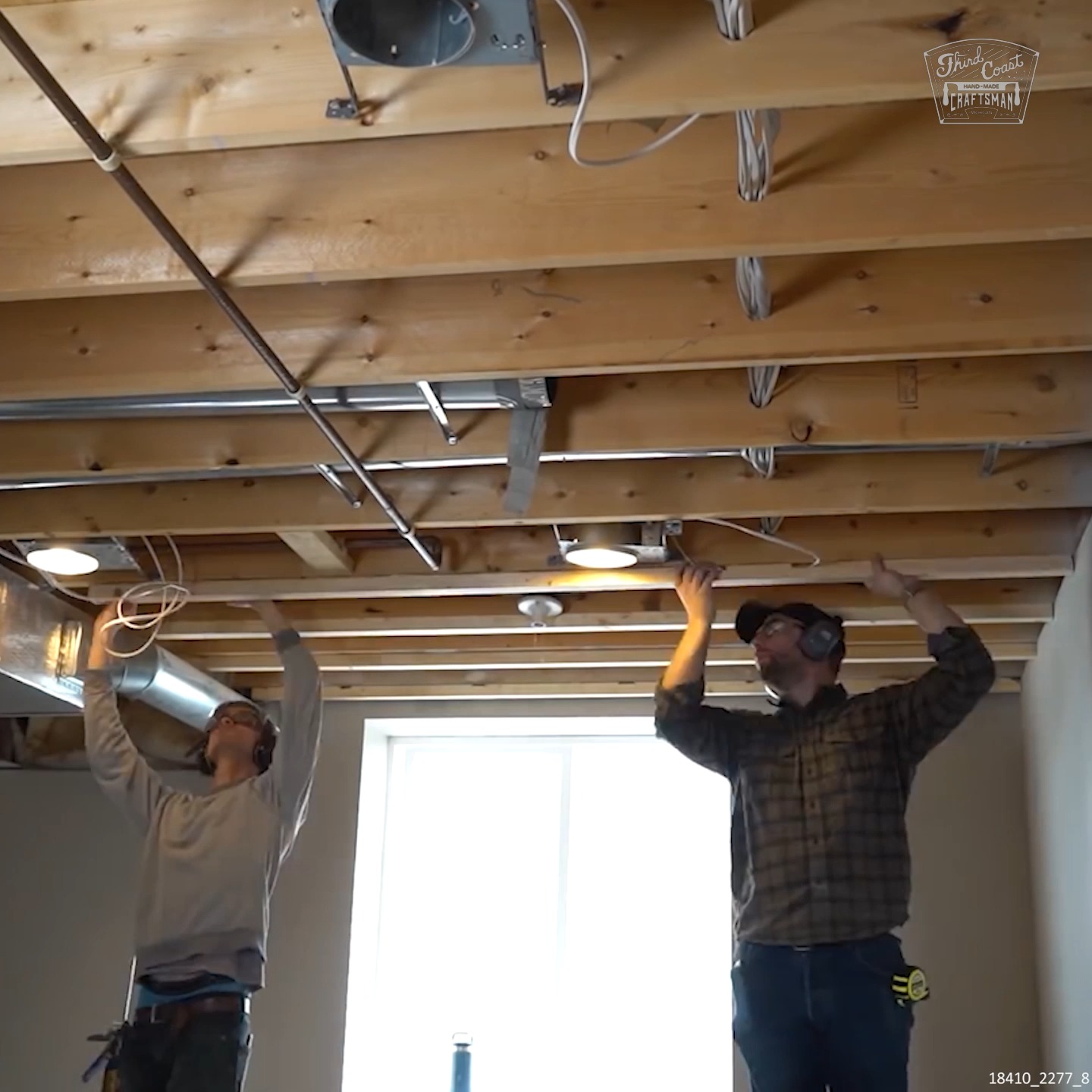 Upgrading My Basement with MODERN Ceiling and Carpet | Third Coast ...