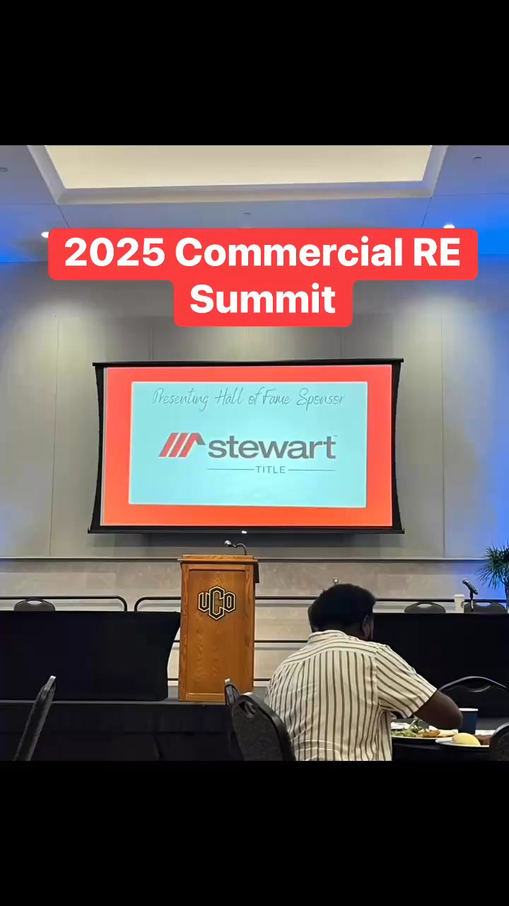 Thank you Stewert Title for allowing me to be your guest at the 2025 ...