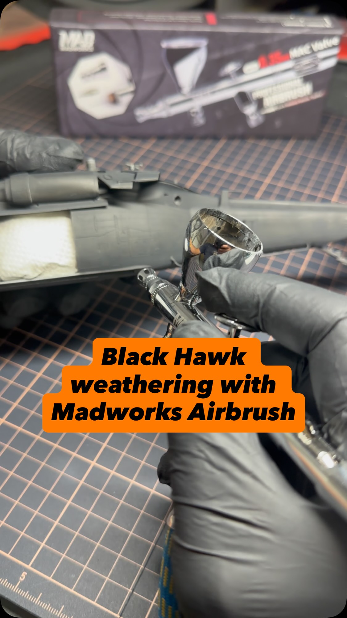 Tips for painting the ICM Black Hawk MH-60L model?