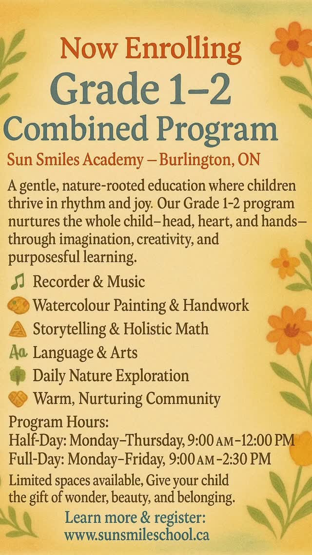 🌿 Now Enrolling: Grade 1–2 Combined... - Sun Smiles Academy | Facebook