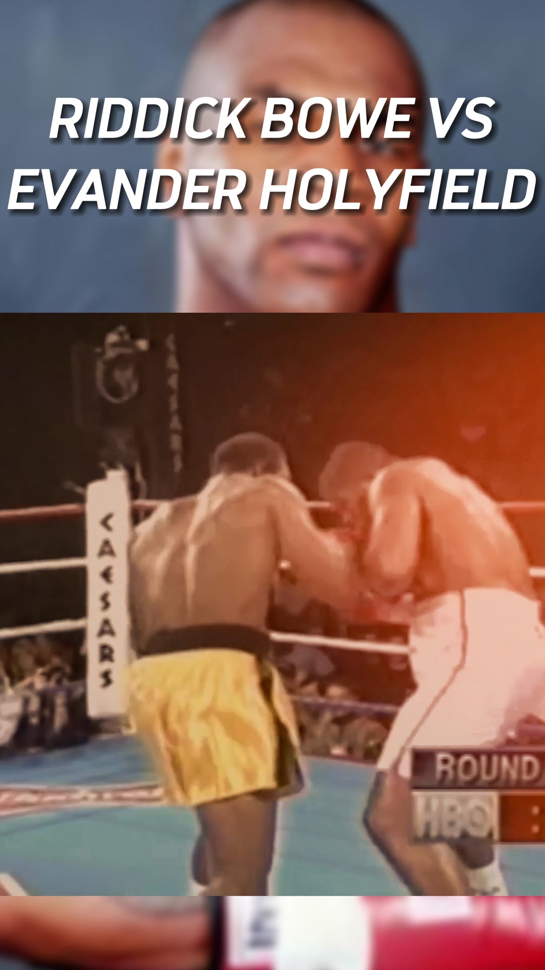 Vintage footage of a young Riddick Bowe 🎞 For more classic fights