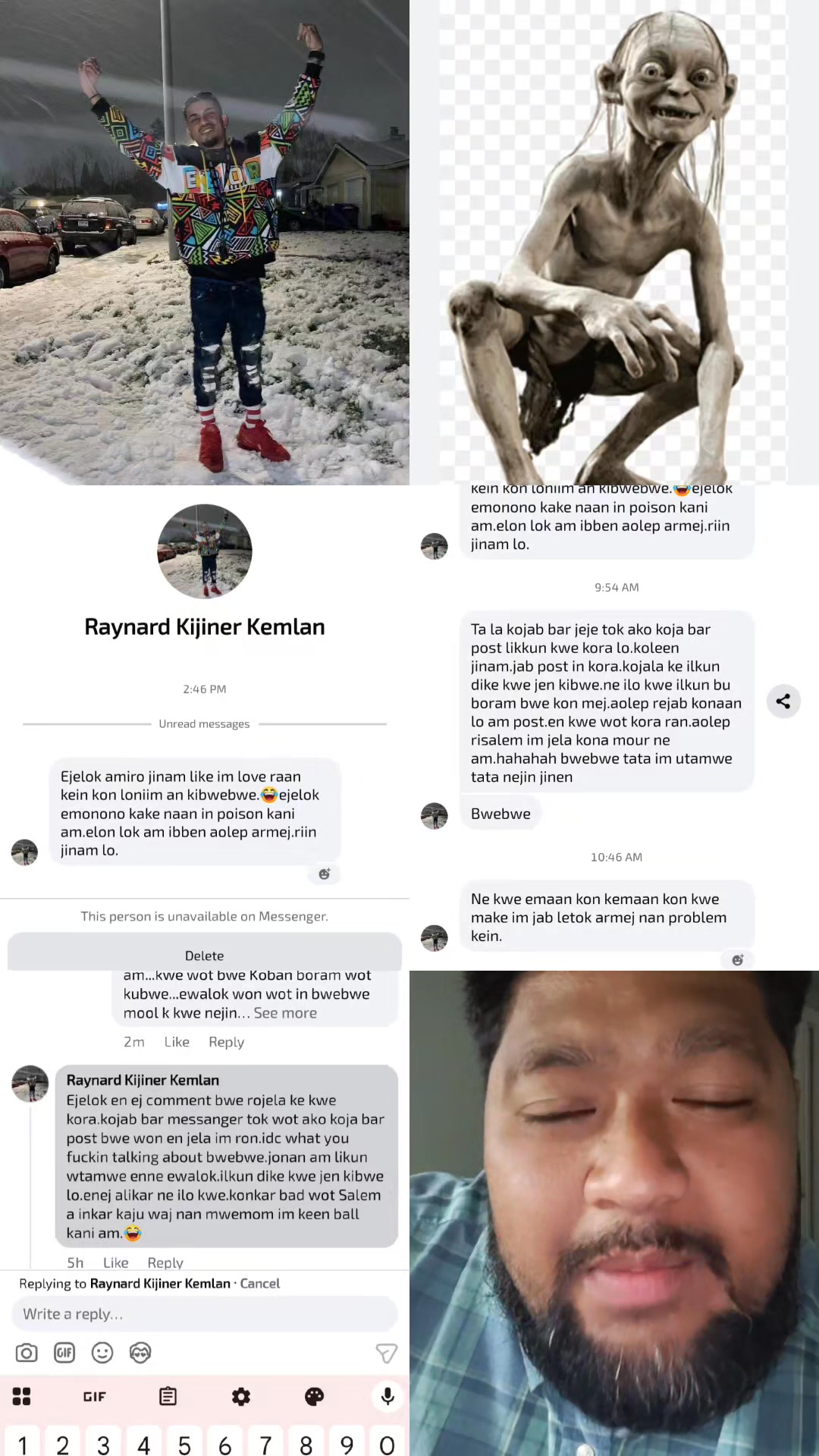 Ejjab watok TA eo konaaj ba tok I'm Comment kake Ilo jene ak en BOJRAK ...