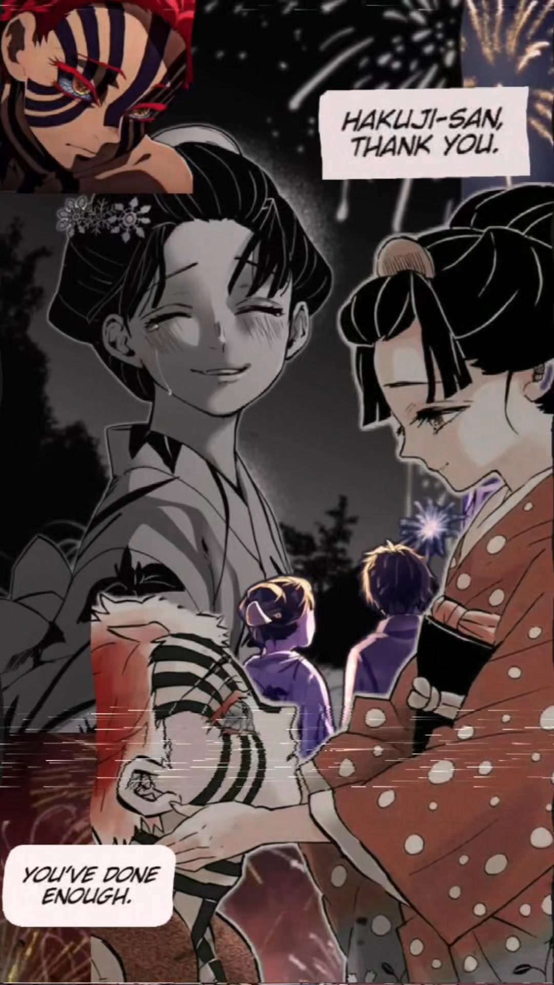 Do men have feelings at all 狛治 💔 恋雪 おかえり 狛治 さん ありがとう 狛治 さん Demon Slayer ...