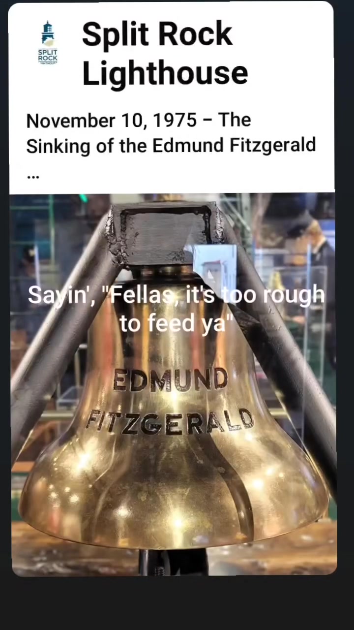 The SS Edmund Fitzgerald was an American Great Lakes freighter that ...