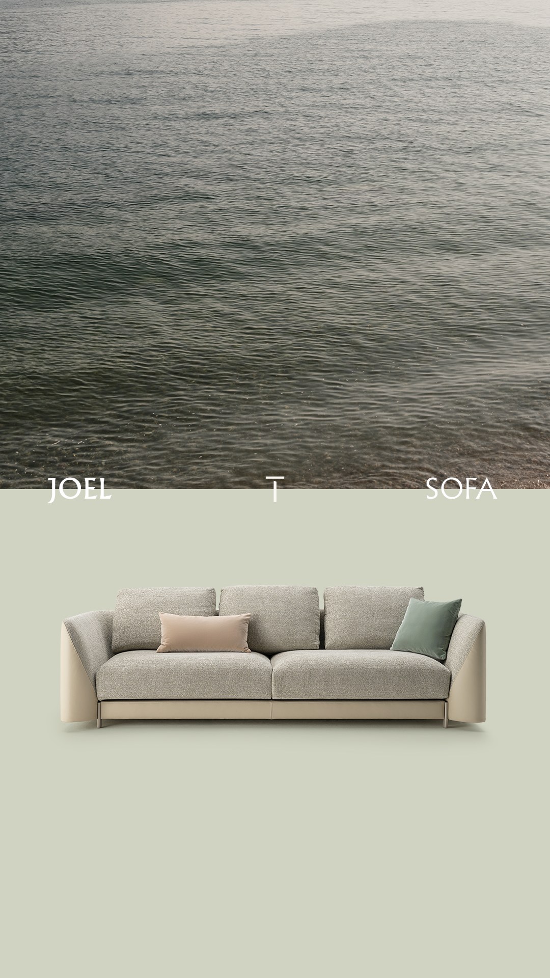 Sophisticated, inviting, balanced: the Joel sofa redefines the language ...