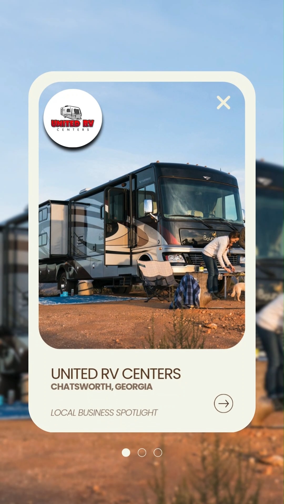 𝗕𝗹𝘂𝗲𝗦𝗽𝗼𝘁 𝗚𝘂𝗶𝗱𝗲: 𝗟𝗼𝗰𝗮𝗹 𝗕𝘂𝘀𝗶𝗻𝗲𝘀𝘀 𝗛𝗶𝗴𝗵𝗹𝗶𝗴𝗵𝘁 Meet United RV Centers in ...