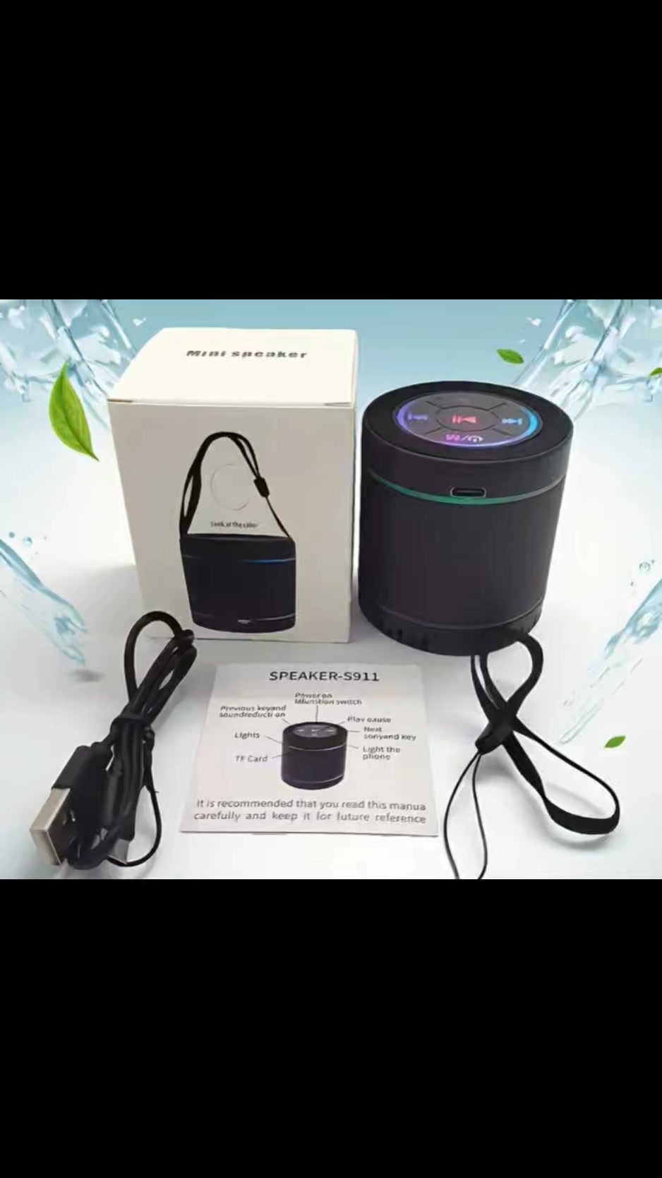 🎶 Meet the Ace Bluetooth Speaker — Small Size, Big Sound! 🔊 Turn