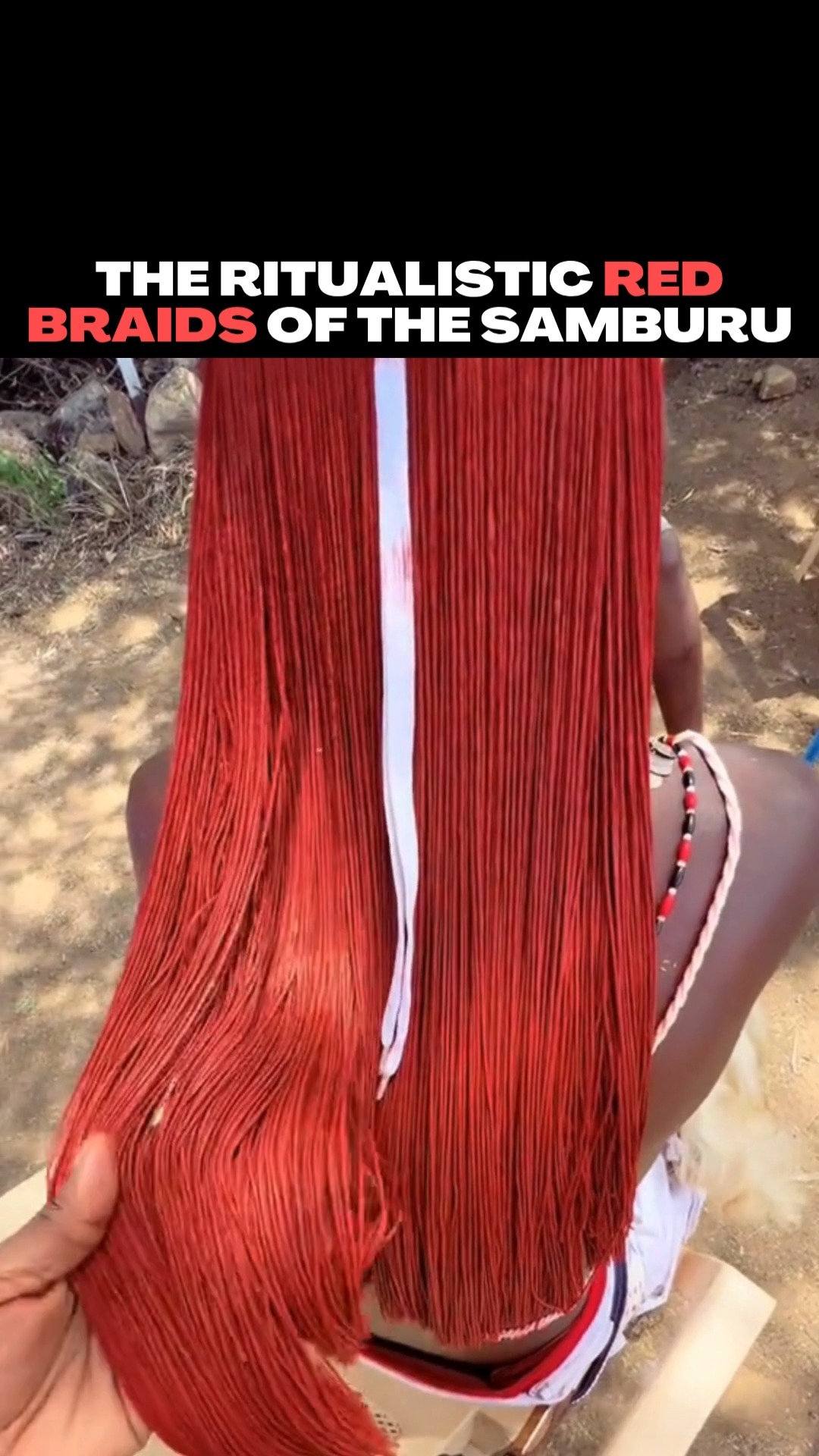 The Samburu Moran warriors of Kenya are known for their bright, red ...