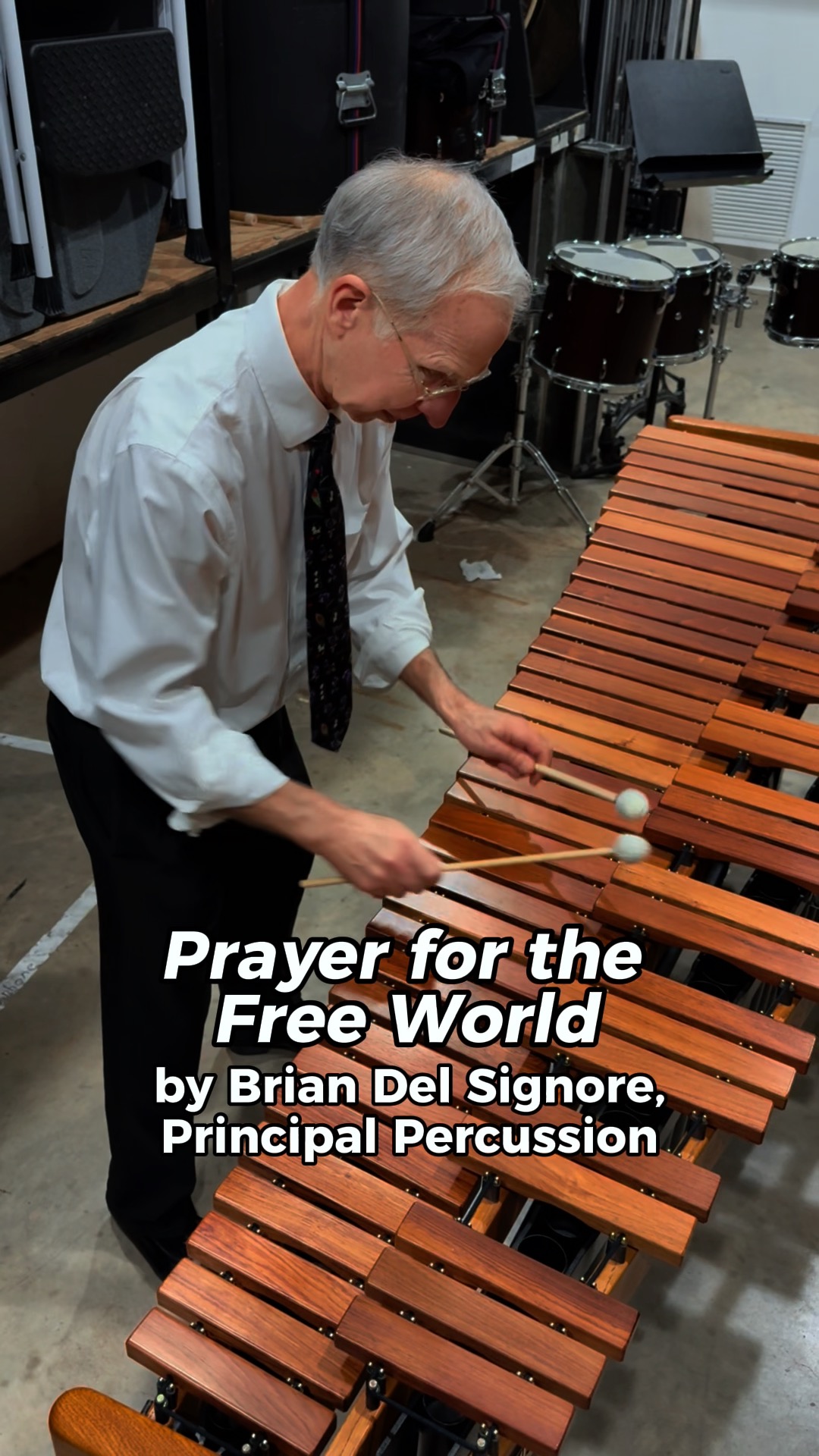 Day 2 of Stage to Score with Principal Percussion and Composer Brian ...