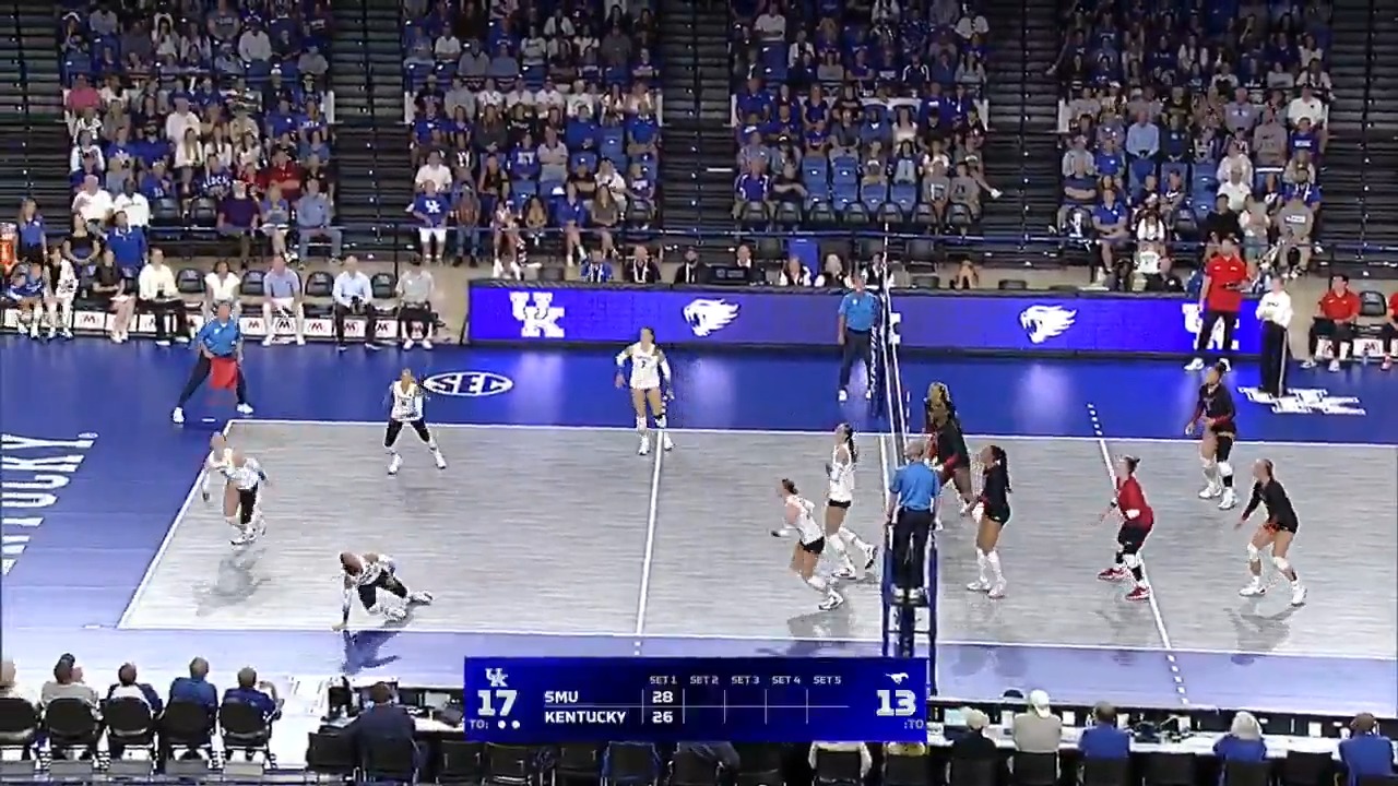 THAT Kentucky Volleyball GRIT 👏 #NCAAWVB x 🎥 SECN+ | NCAA Women's ...