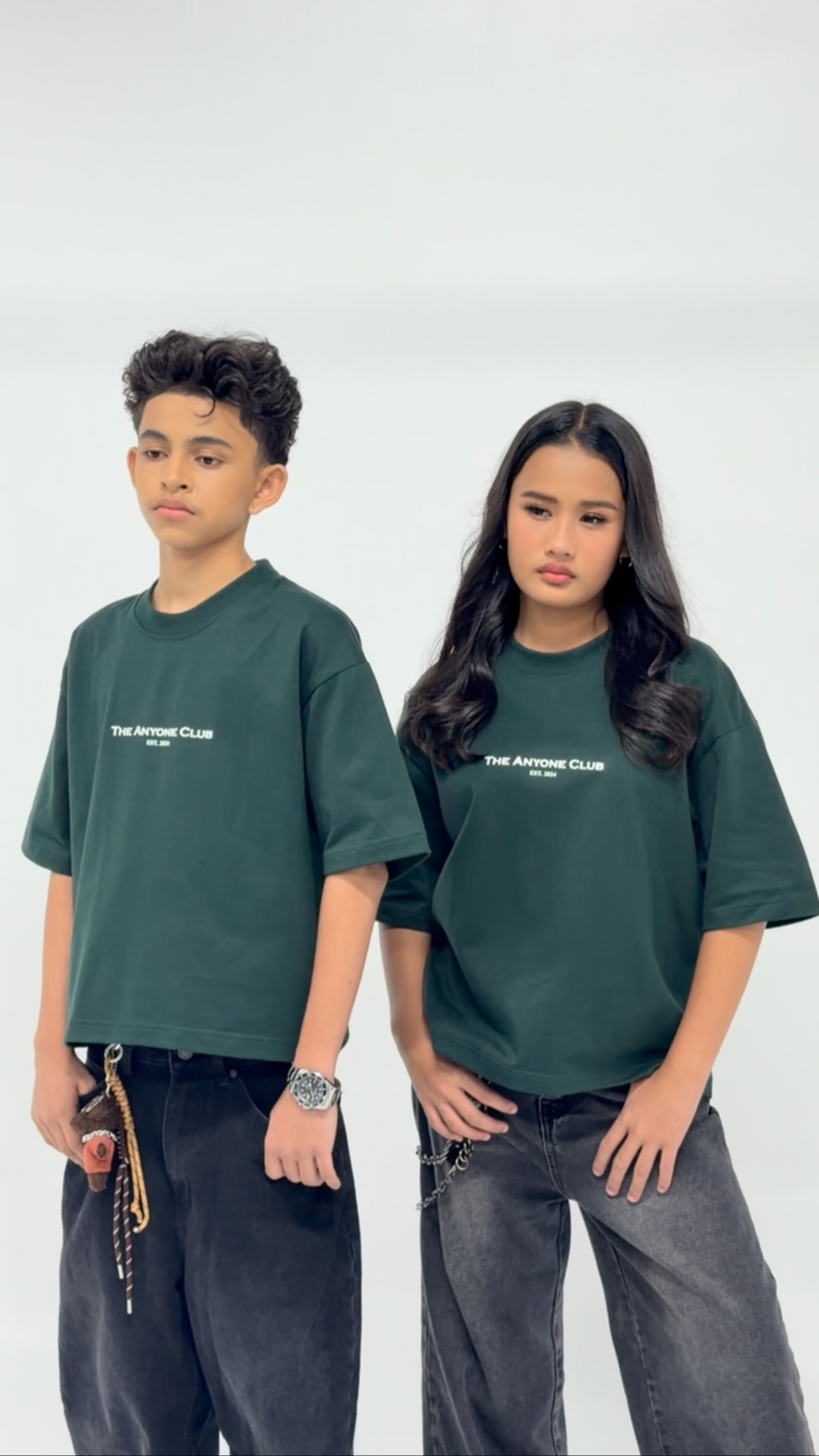 In frame: Wallad and Chloe | Anyone Clothing | Facebook