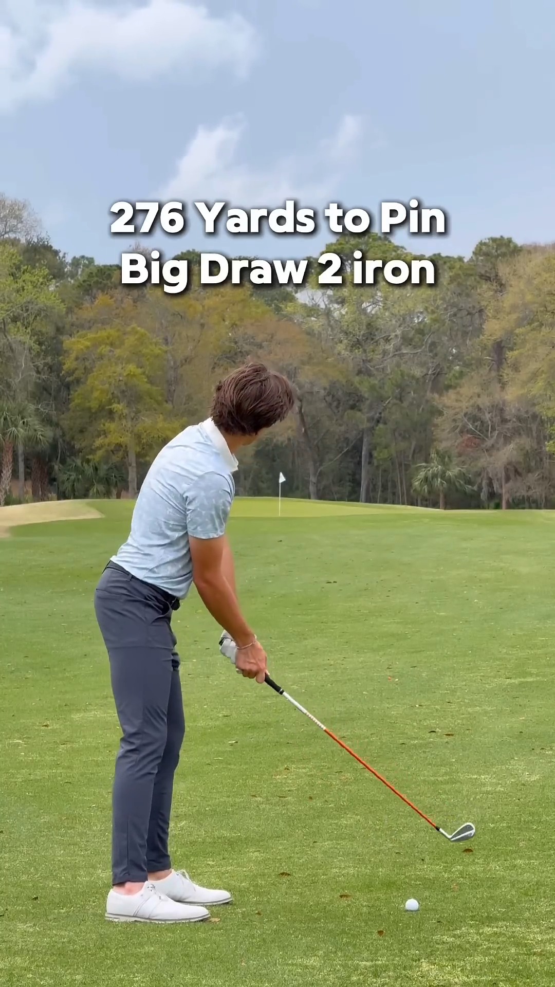 This Shot Was INSANE😳 #bestgolf #golfshots #golfirons | Ben Golf Shorts ...