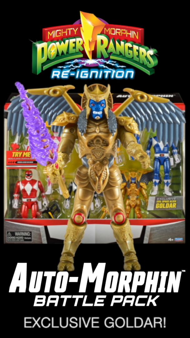 Exclusively @Target! The Auto-Morphin Battle Pack! Includes Exclusive ...