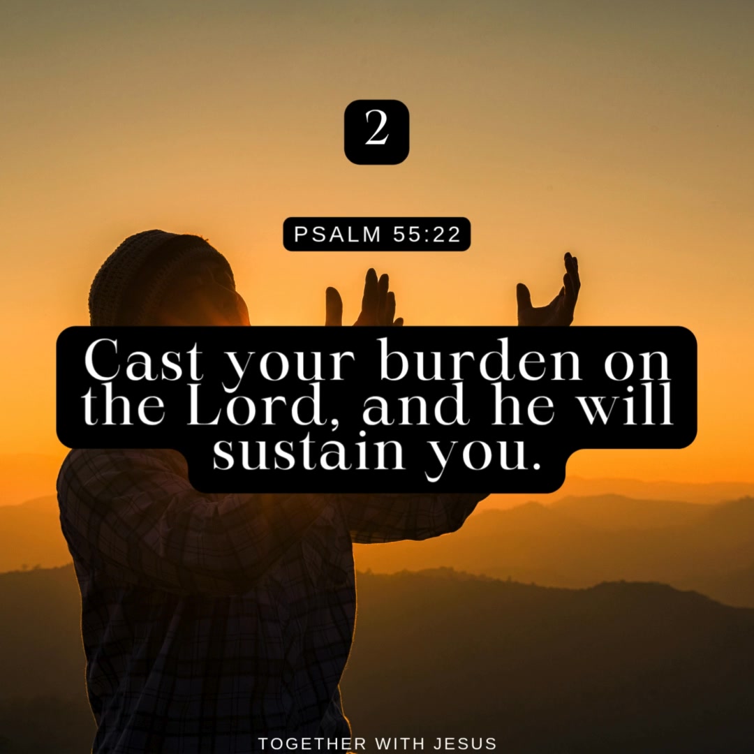 5 Bible Verses to Cast Your Cares on God 🙏 1. 1 Peter 5:7 – 