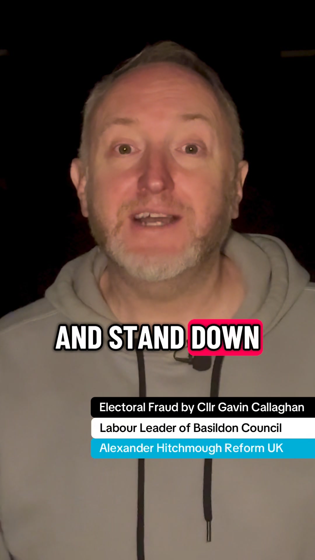 Electoral Fraud by Labour Councillor Gavin Callaghan the Leader of ...