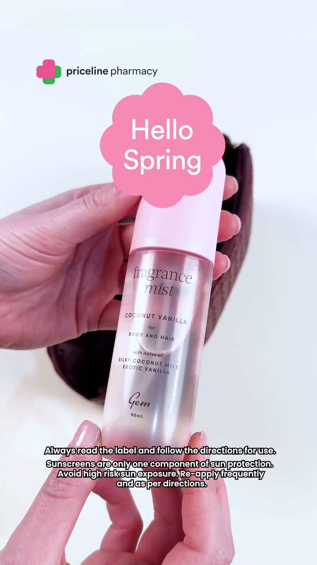 Bloom and glow this season with new beauty and healthy rituals ✨, Find your must-haves all at Priceline Pharmacy today., Always read the label and follow the directions for use. Sunscreens are only 