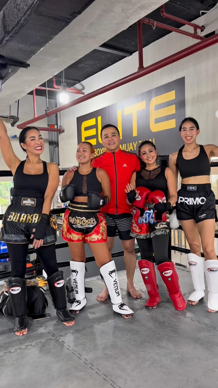 MuayThai training day with The King of Elite Gym Ph , Coach ...