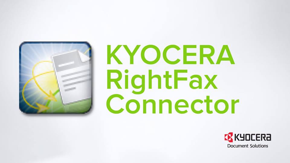 Consolidate all your faxing services on the network with KYOCERA ...