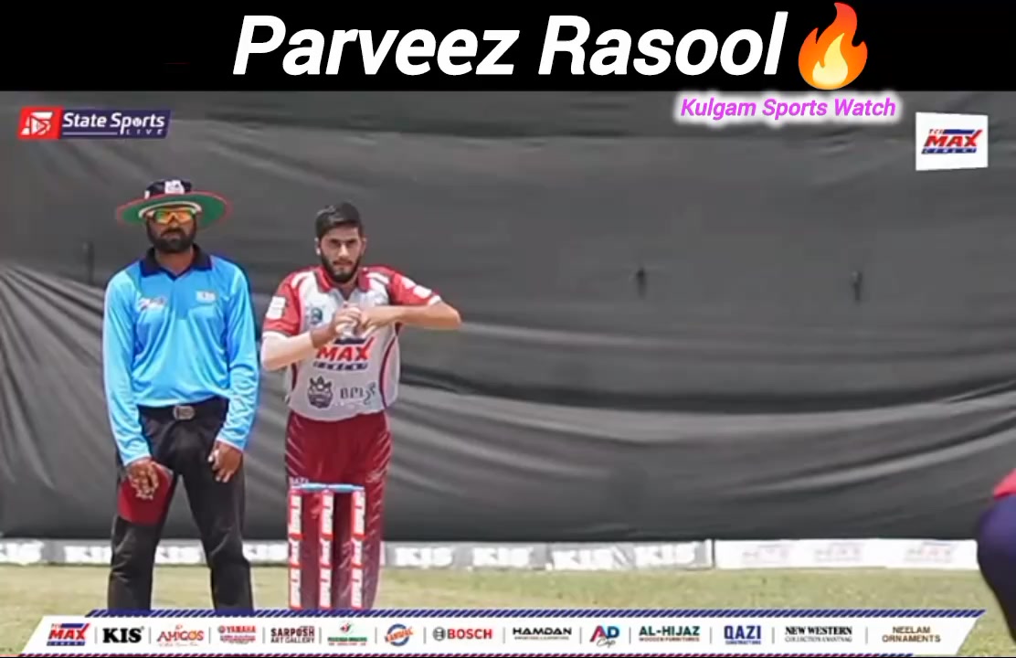 Parveez Rasool Today at Bijbehara Premier League🔥 #viral #cricket # ...