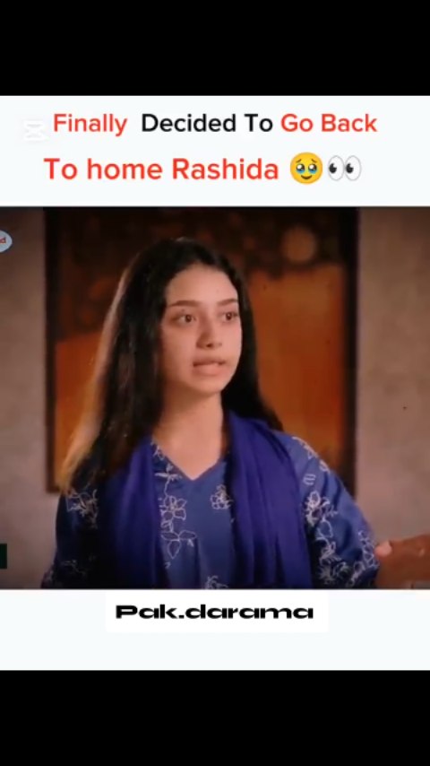 Finally_decided_To_go_back_home_rashida. 💗😇 ♡1M 50K 凸20K ️10K Like ...