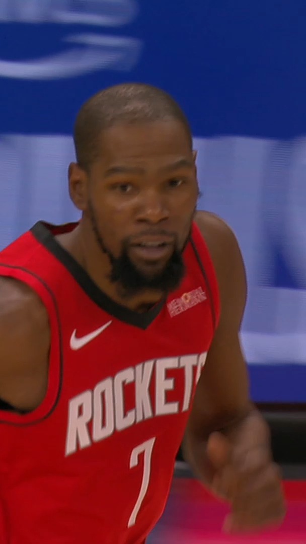 KD with AUTHORITY 😤 | Houston Rockets | Facebook