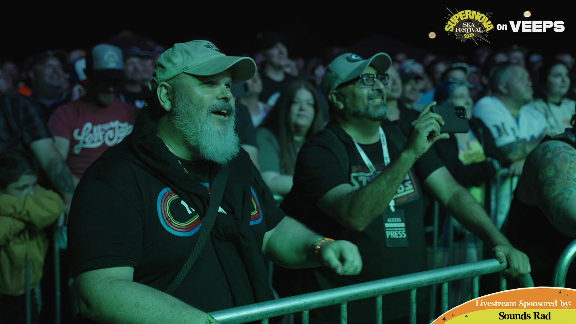 Yeah, this happened at Supernova International Ska Festival while Less ...
