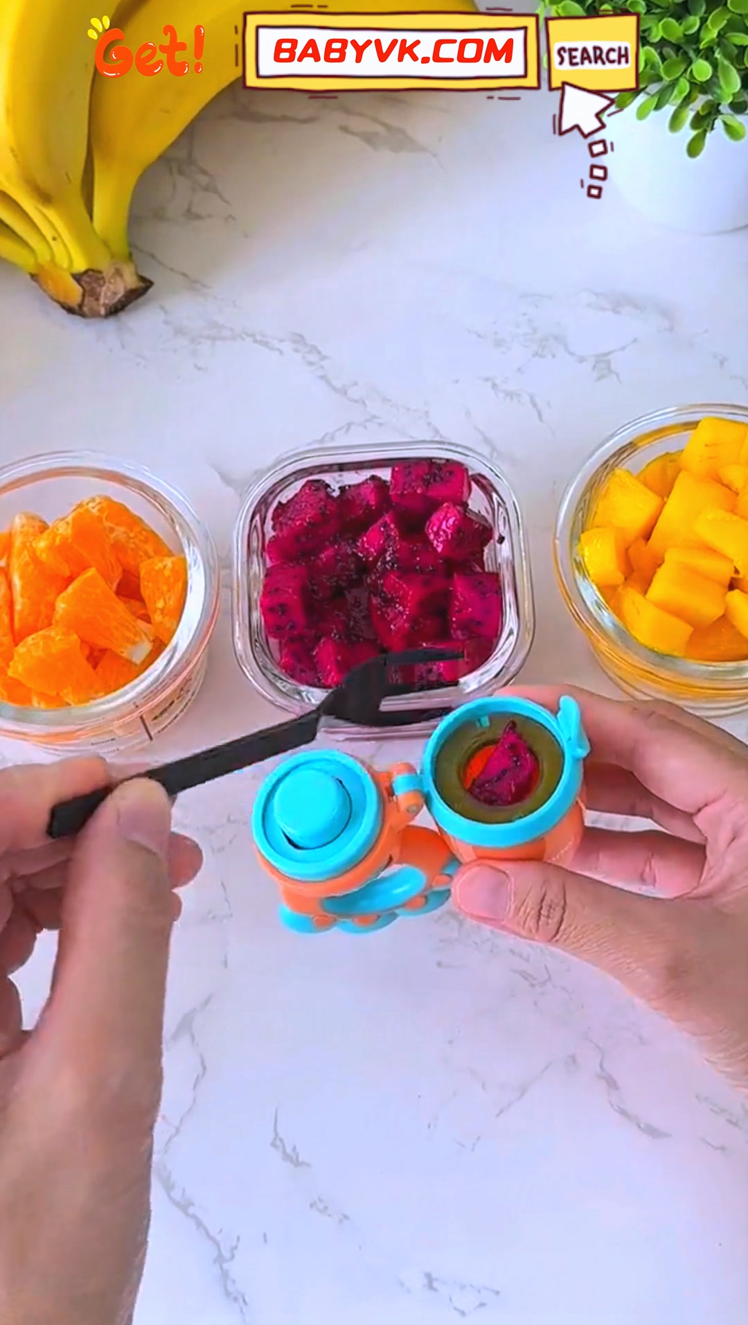 Baby Fruit Feeder Pacifier – 2-in-1 Feeder and Teether for Happy Babies ...