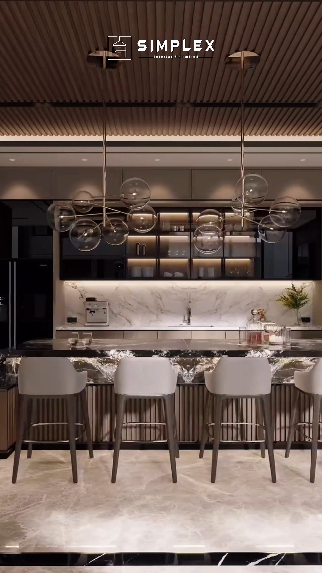 A beautifully designed interior where functionality meets style. This ...