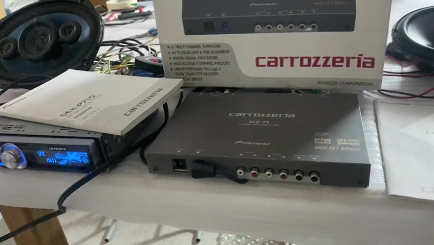 Pioneer Carrozzeria DEQ P9 Digital 5.1-Channel Audio Processor