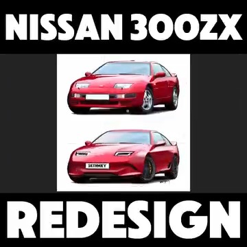 I redesign the Nissan 300ZX | Thesketchmonkey