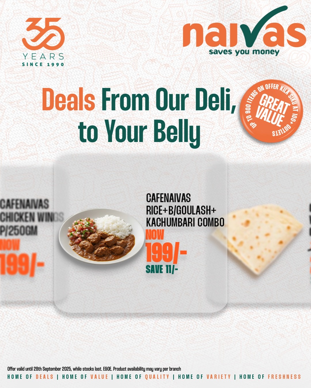 Lunch plans? Easy fix: Naivas Deli! 🍛 Whether ni ugali ya kupeleka na ...