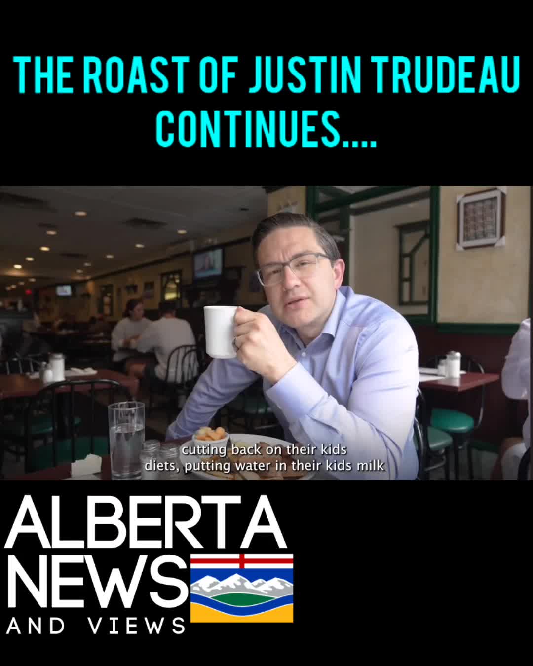 HILARIOUS- Pierre Poilievre has breakfast with Justin Trudeau and talks ...