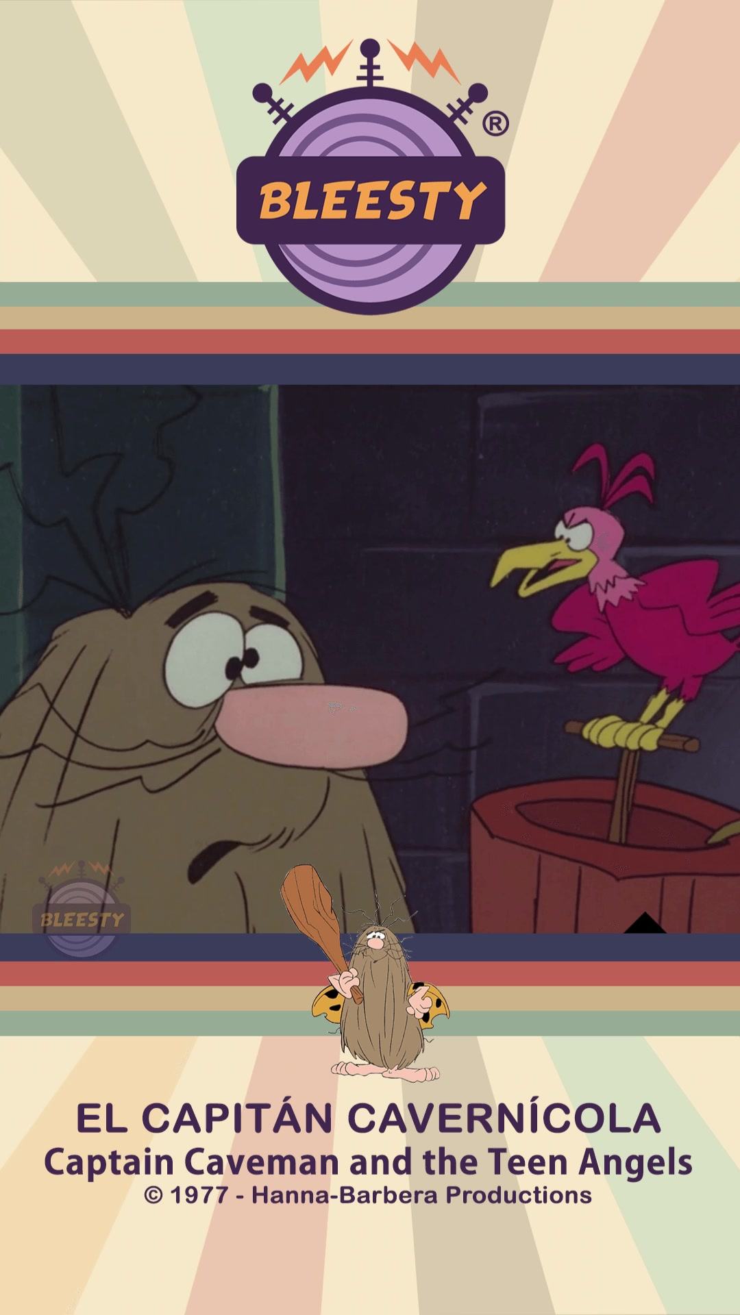 El Capitán Cavernícola Captain Caveman and the Teen Angels © 1977