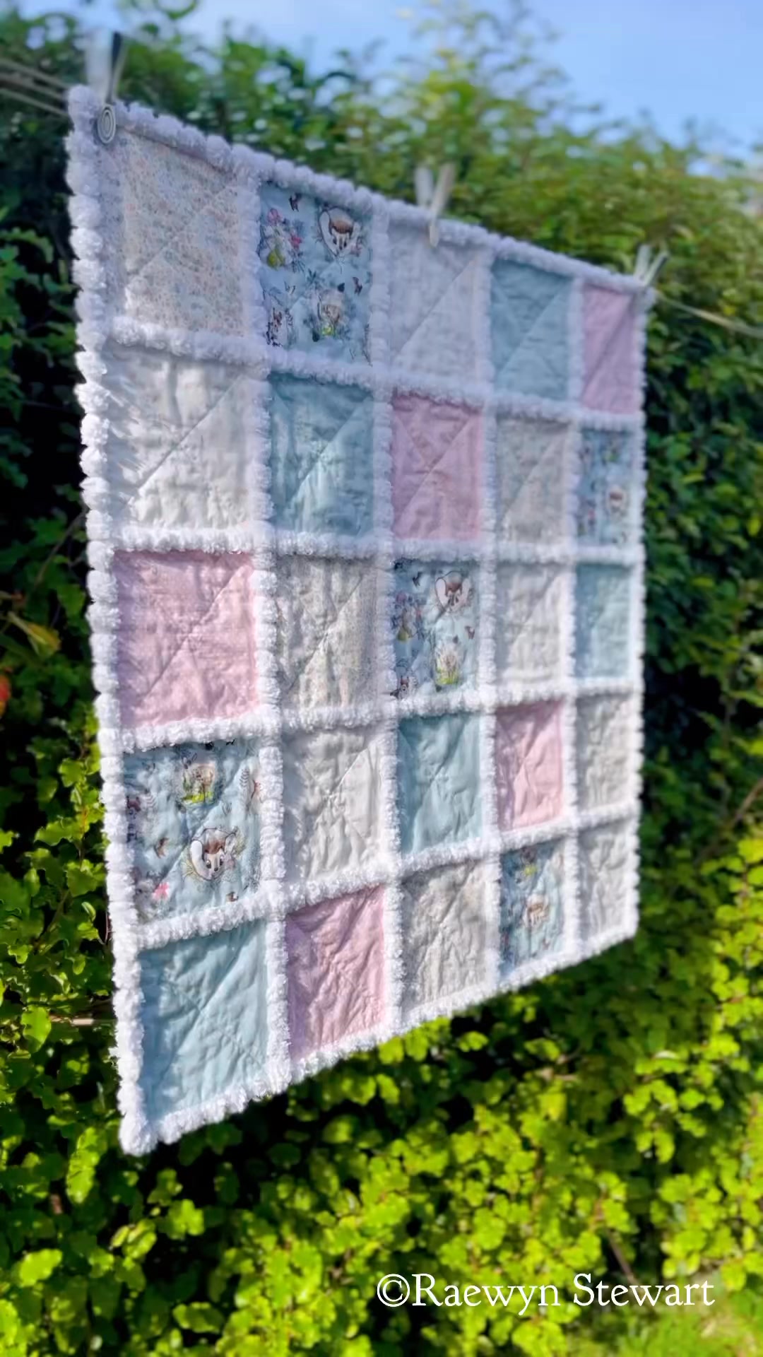 Learn how to make a rag quilt that’s truly unique! This easy digital ...