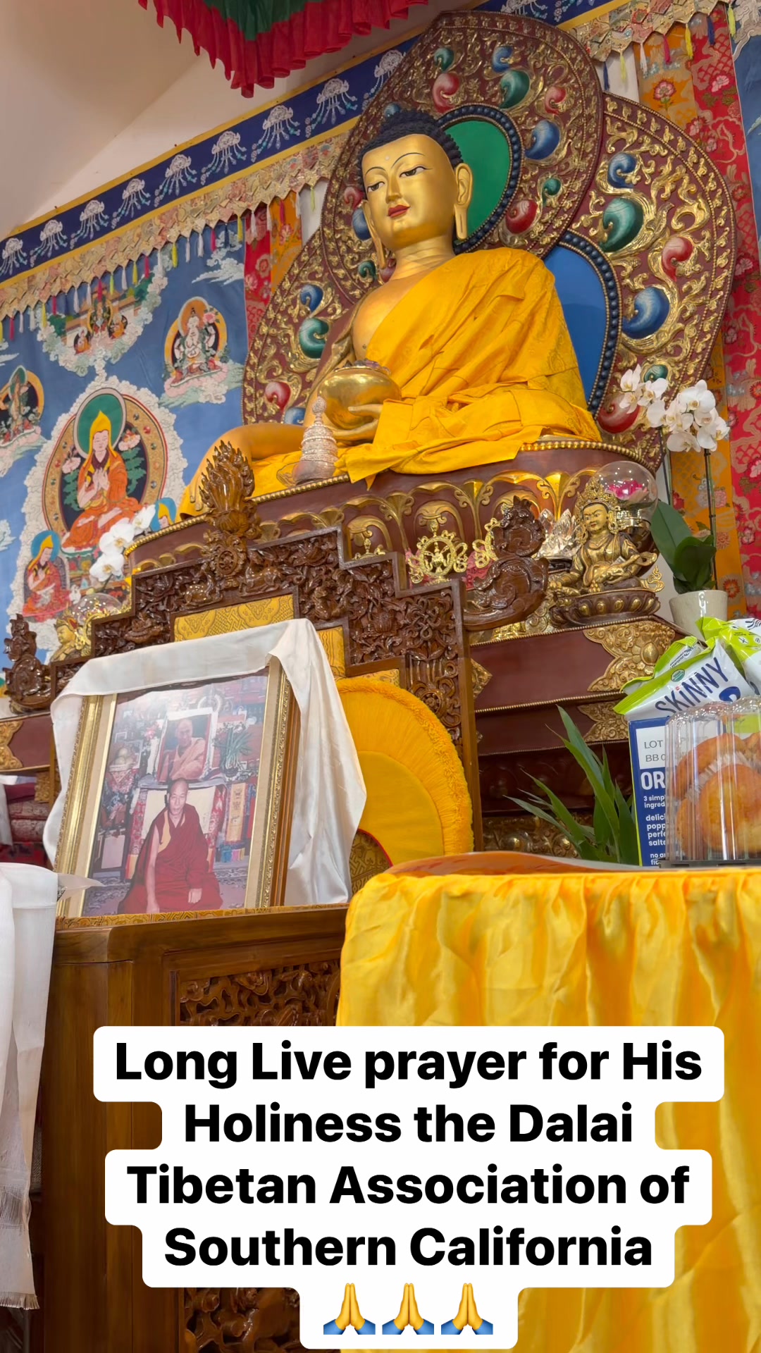 His Eminence Kyabje Bhakha Rinpoche, and assistance Tulku Orgyen ...