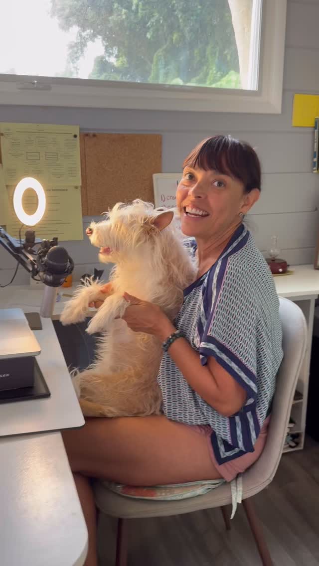 My special guest on today’s Hairchair Boss Podcast? 🐾🎙️ …just kidding—I ...