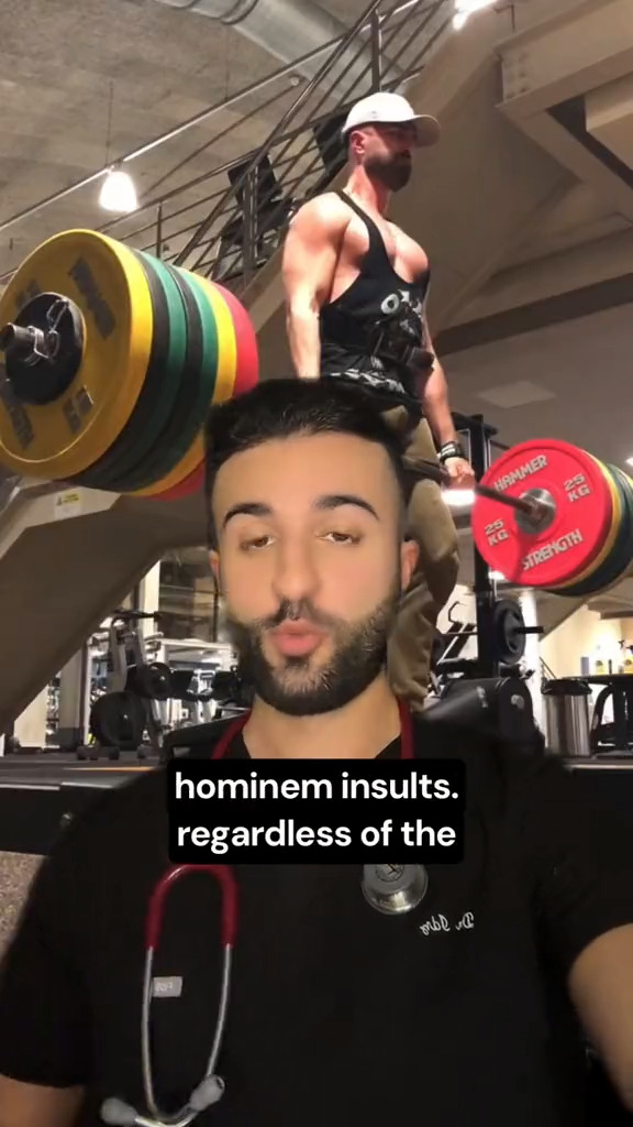 @humza ️DR IDZ CALLED OUT BY GYM BRO!! 😱 💀 #weightloss #fatloss # ...