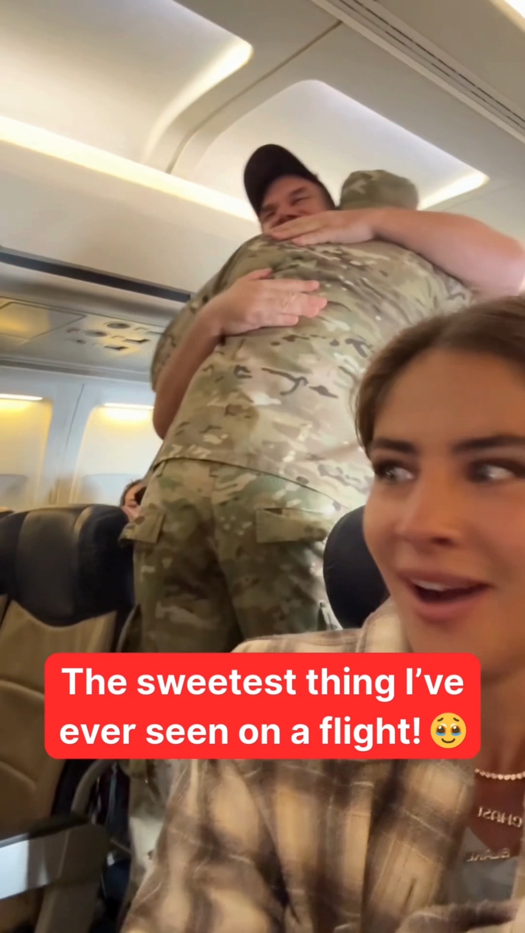 Soldiers dad surprises him on his flight home 🥹 #fblifestyle #family # ...