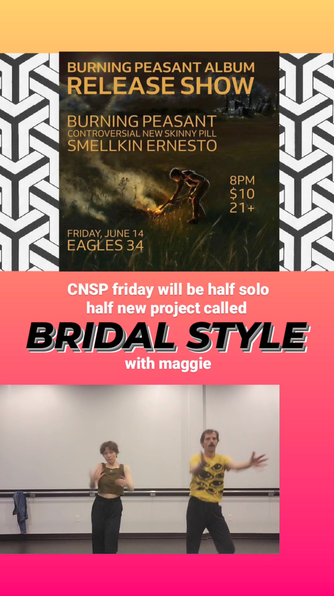 BRIDAL STYLE☆♡ pop music dance revue with Maggie and Skyler is back Nov