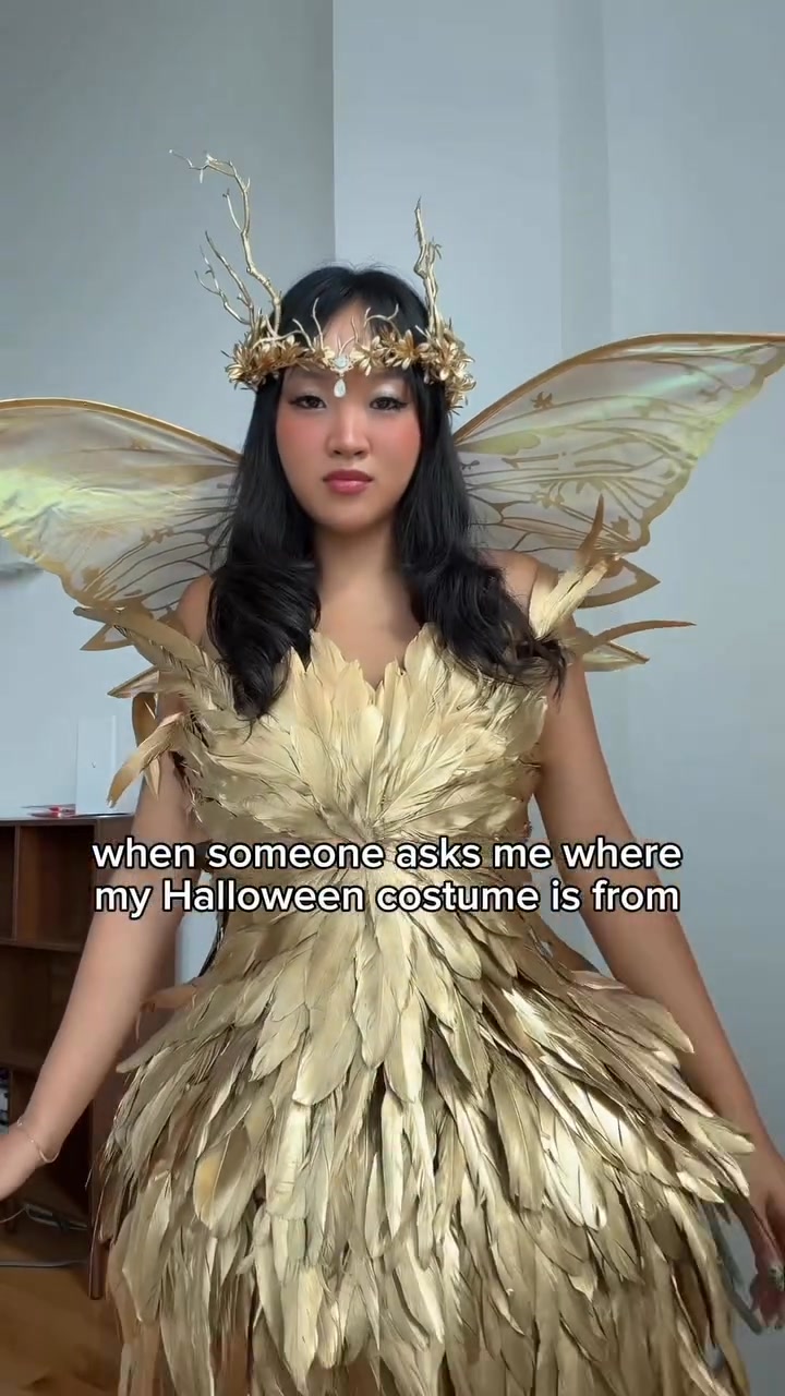 gold dress halloween costume ideas Fun Idea 🌧️ Wedding2X