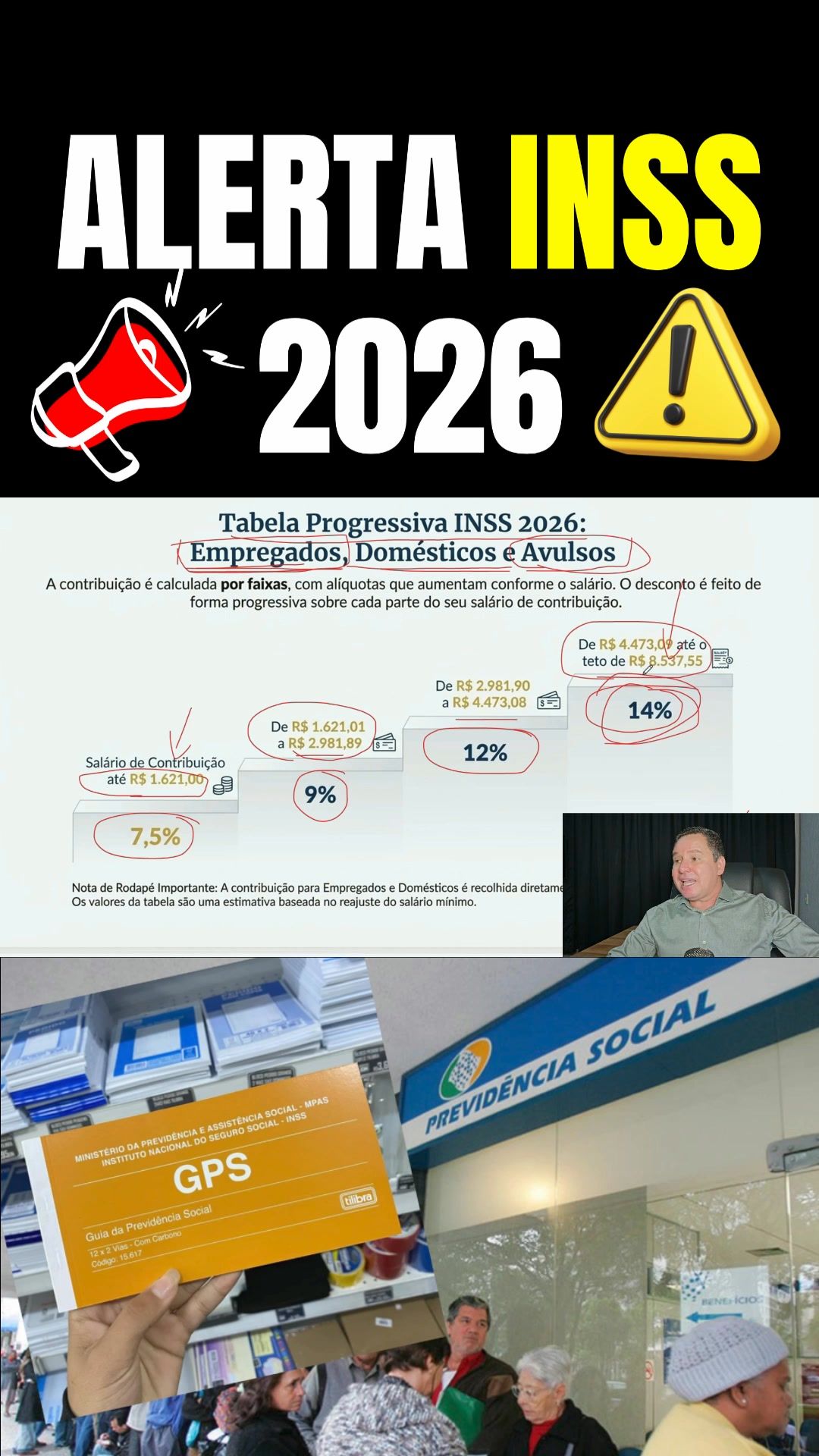 ## INSS 2026: Guia Completo - Novas Alíquotas e Valores! (Tabela ...