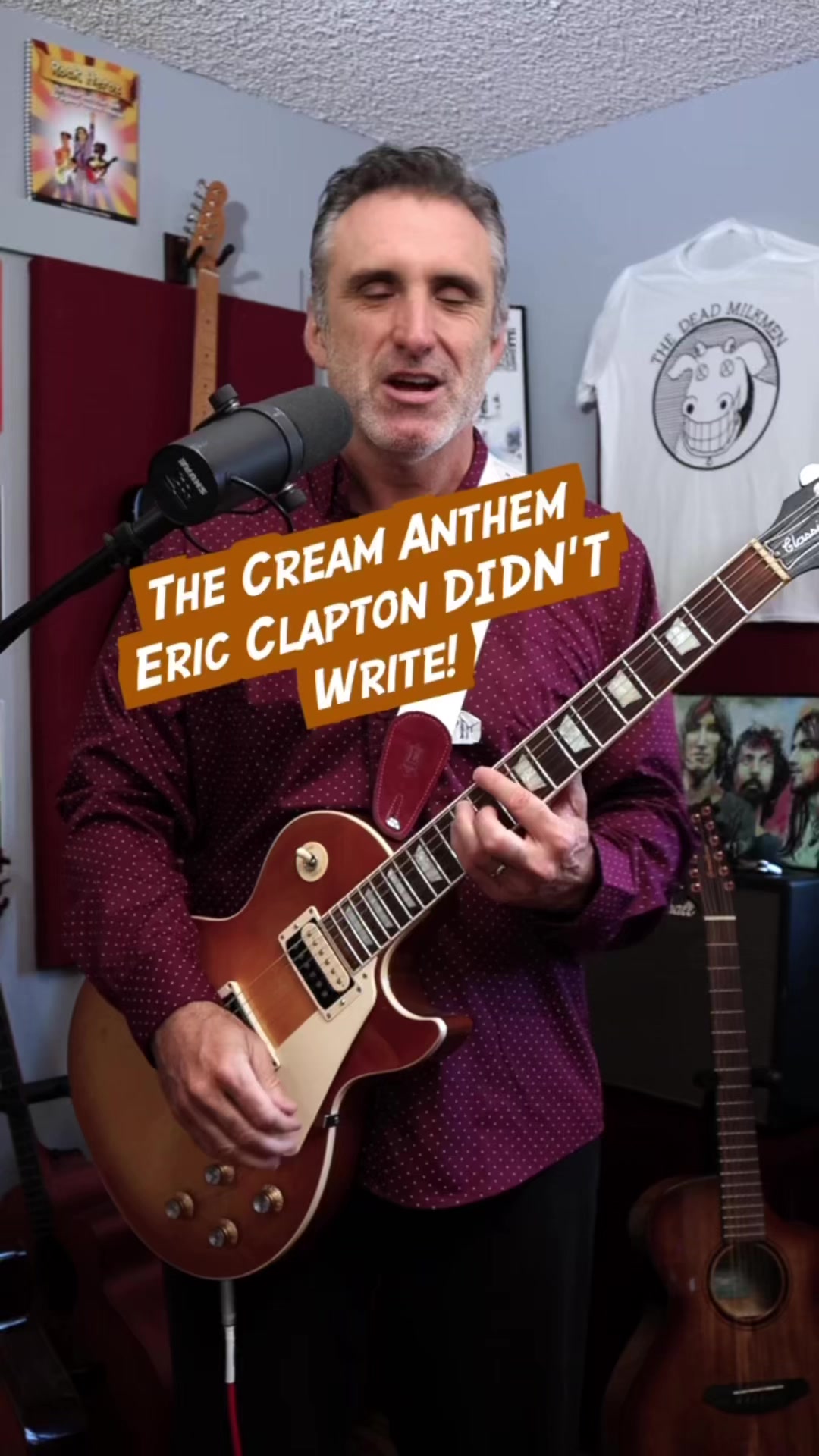 Eric Clapton explains and demonstrates the creative process behind