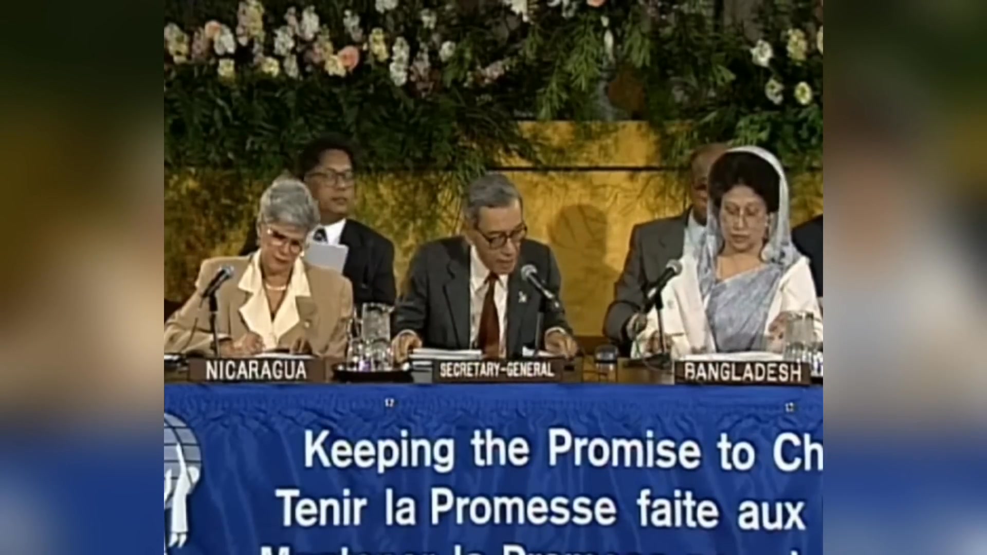 Khaleda Zia English Speech at the United Nations - Bangladesh Former ...