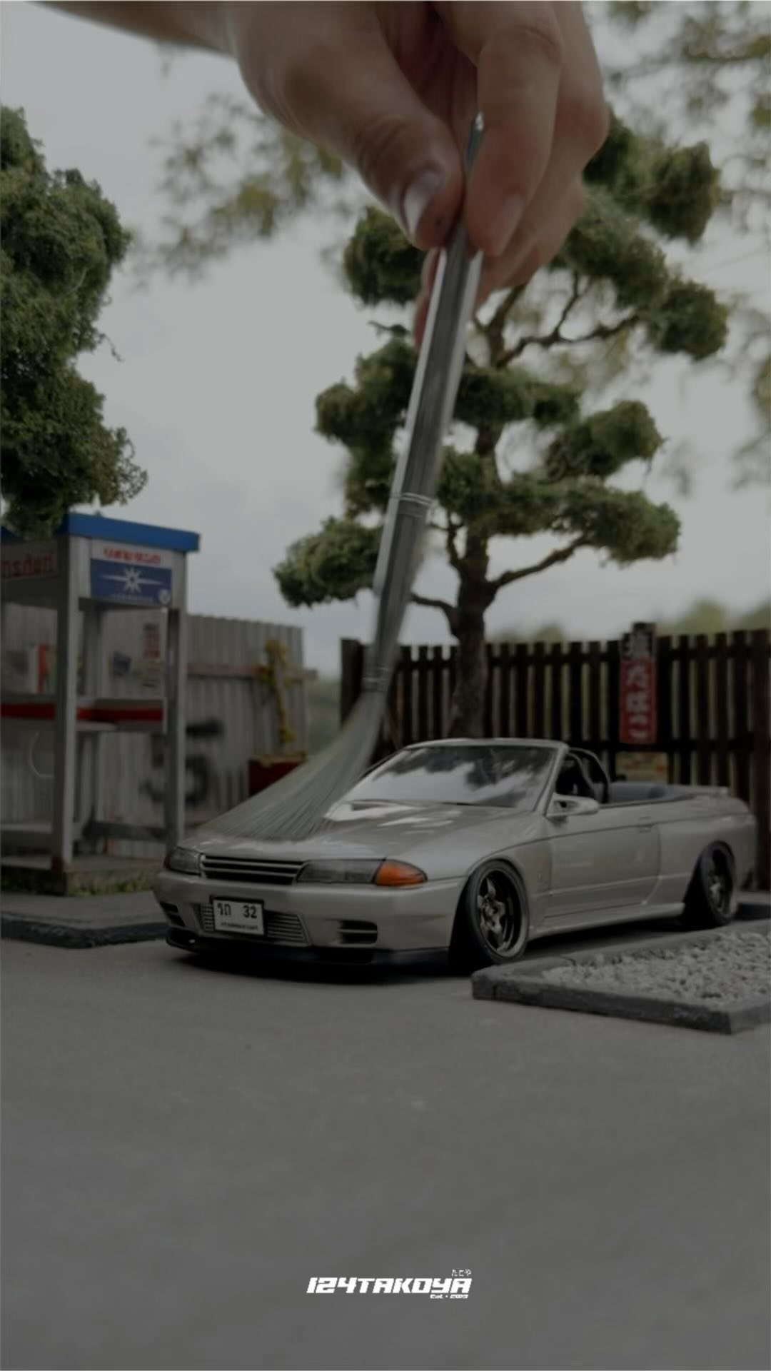 Nissan Skyline GTR R32 convertible project #124scale #124jdm # ...