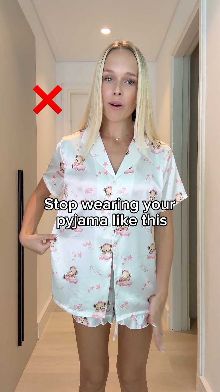 Don’t wear pyjamas like this 😳 #fashionhack #stylingtips | Swealife ...