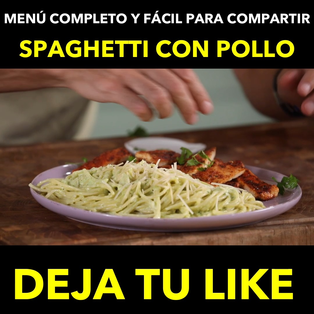 Este spaghetti con pollo es de esas recetas que nunca fallan: completo ...
