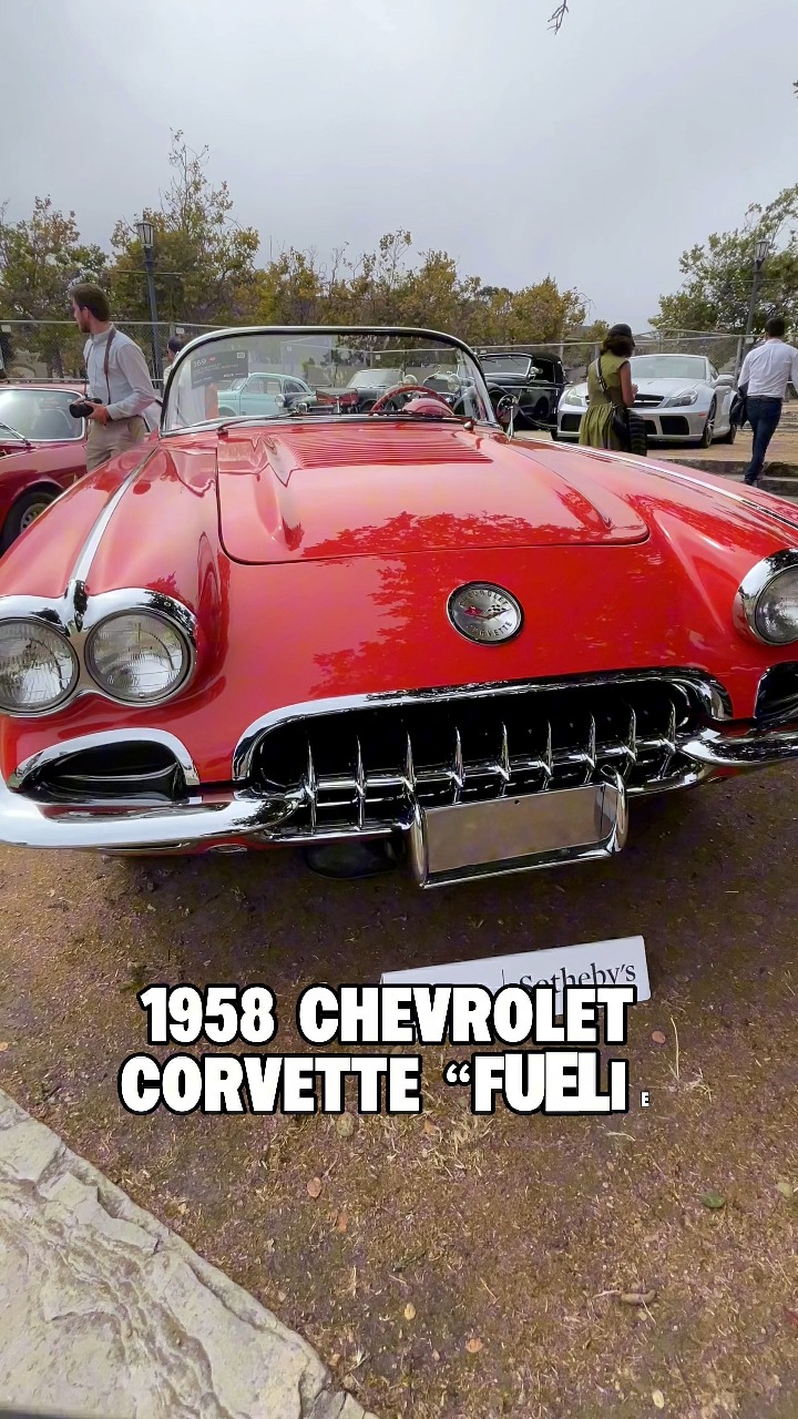 1958 Chevrolet Corvette Fuelie • The 1958 Corvette introduced quad ...
