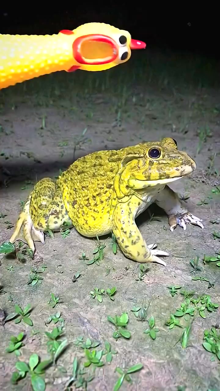 Funny Chickens Rubber Prank the frog so funny The funny frogs survivals ...